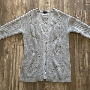 Gray Cardigan